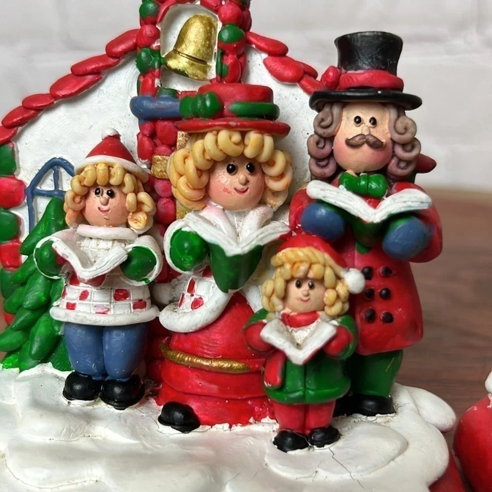 RARE Pair of VIntage Christmas Stocking Holders